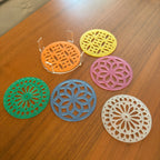Summer Set of Coasters