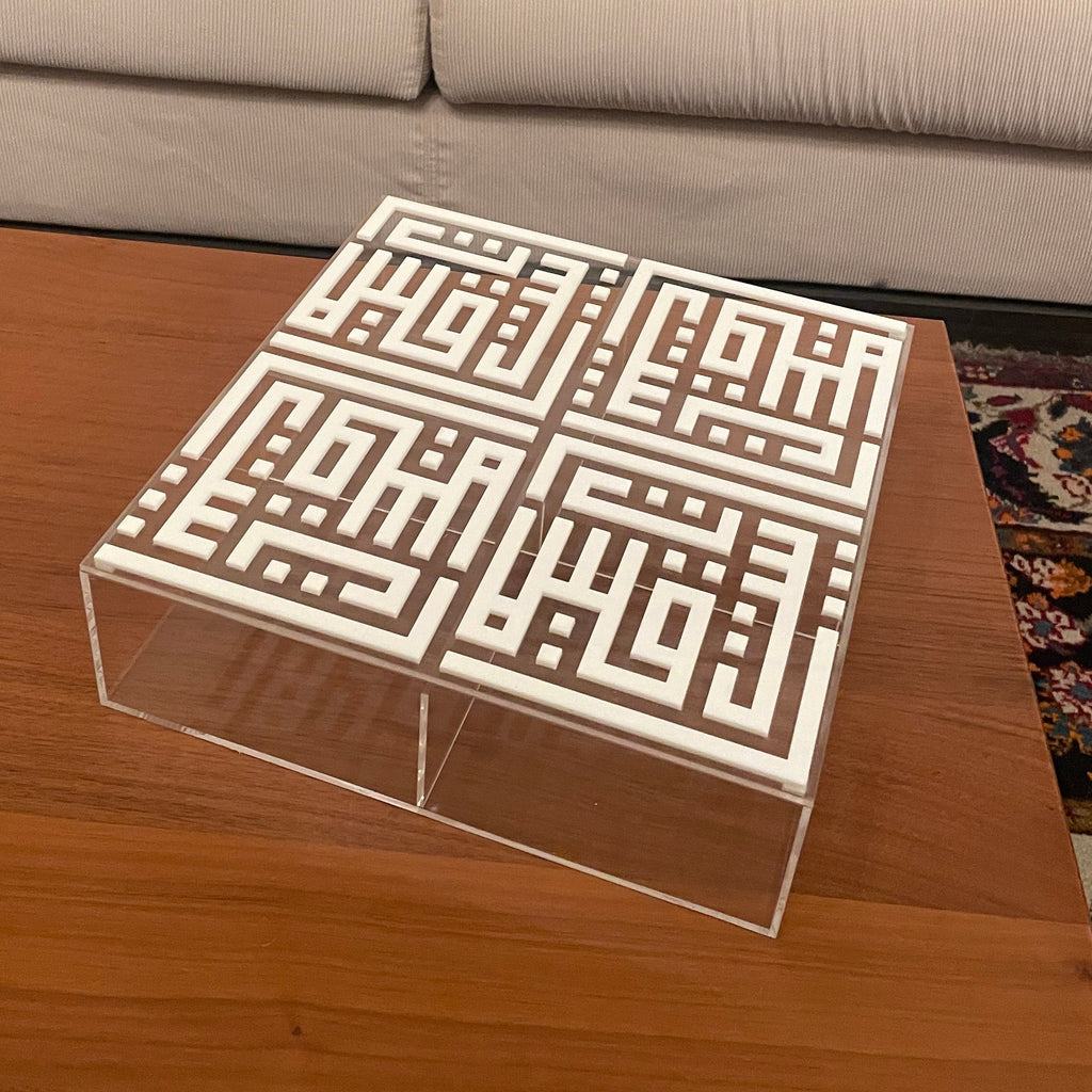 Customized Engraved Square Box