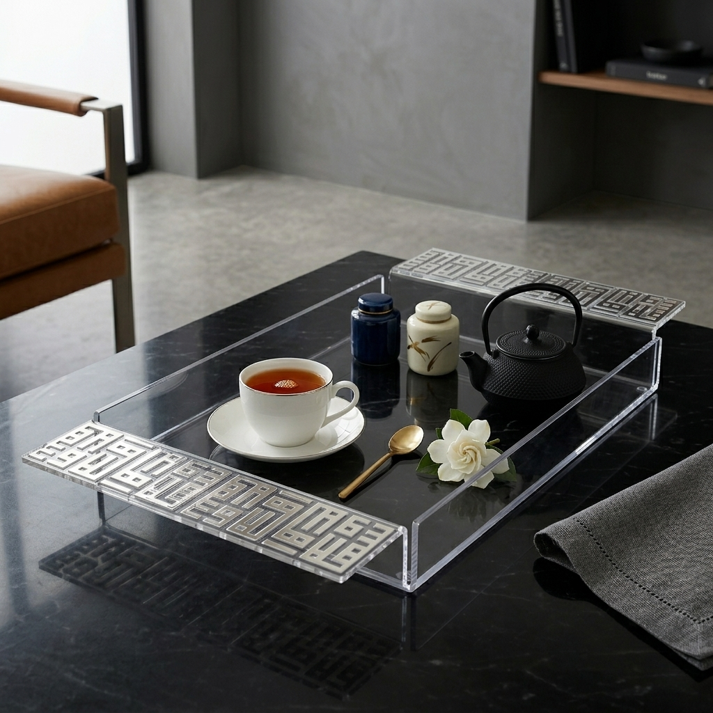 Framed Ahla w Sahla Tray