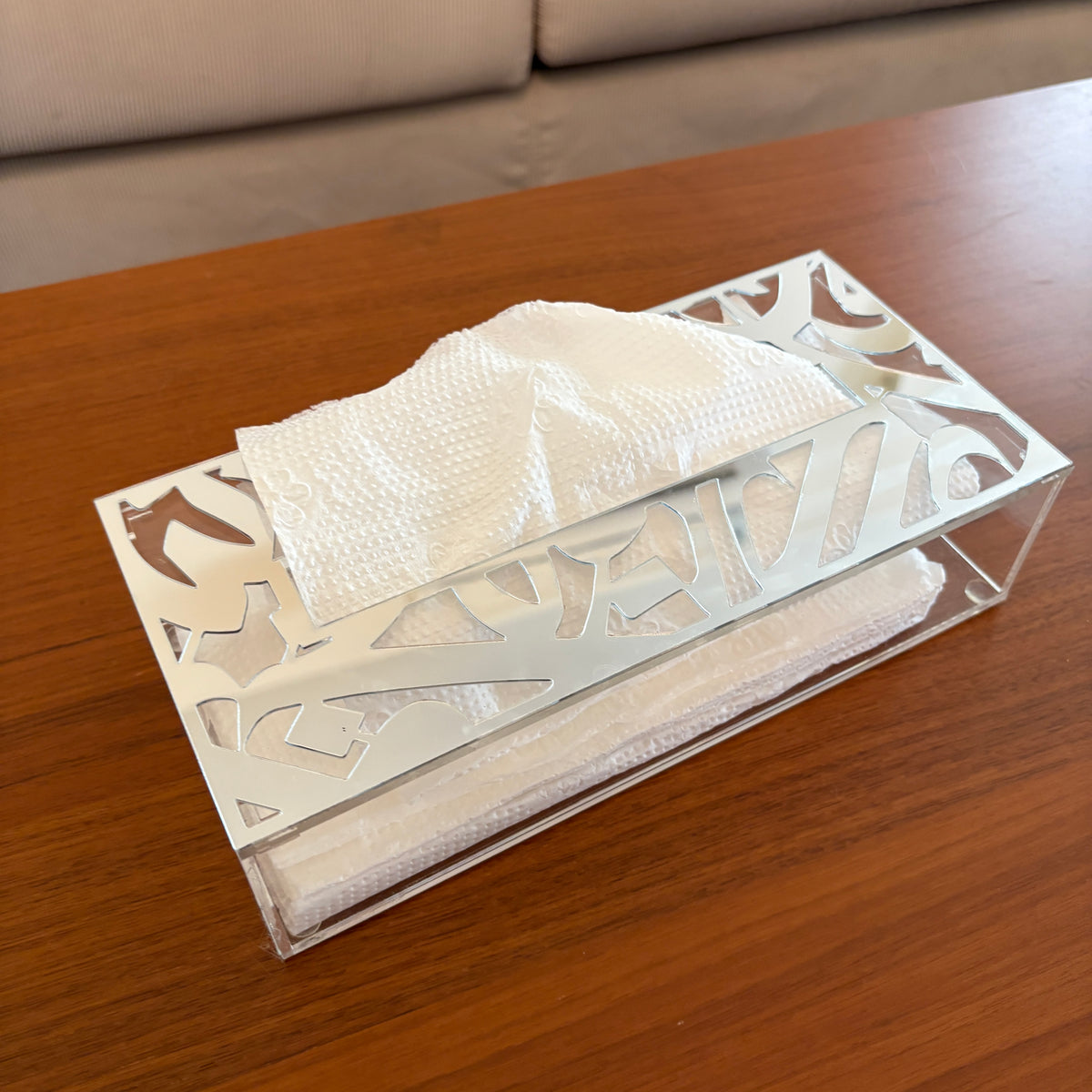Huroof Tissue Box