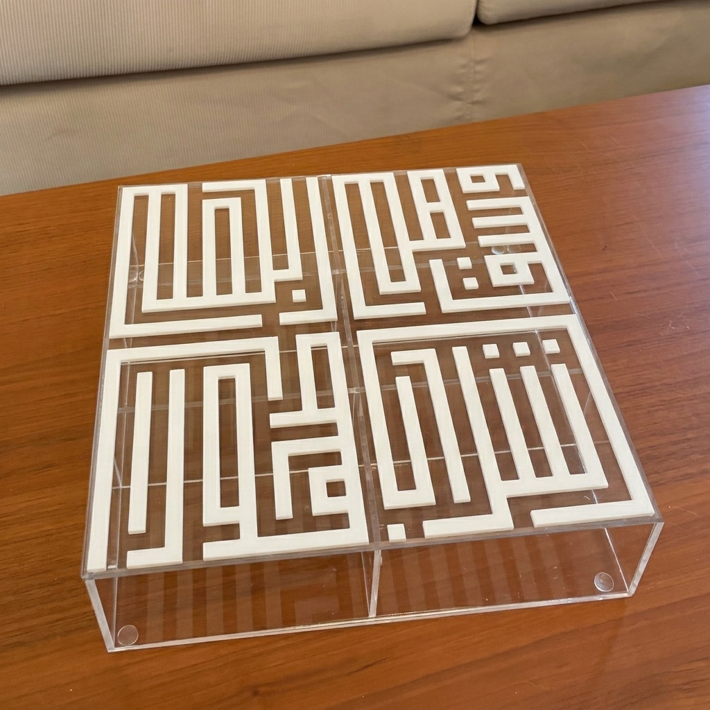 “Wa Sakahum Rabbahum Sharaban Tahura” Tea Box