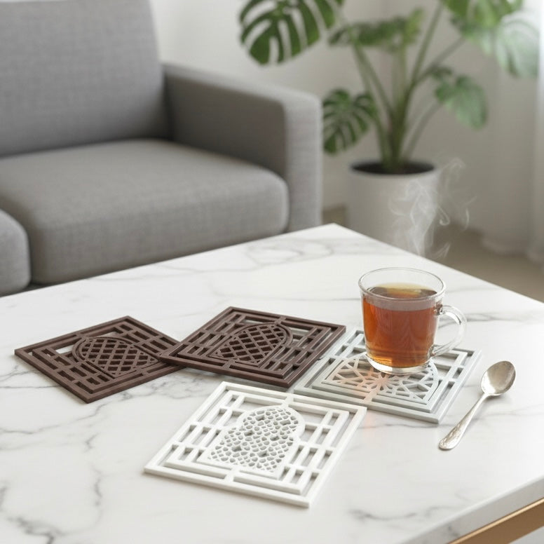 Arched Coasters - Set of 6