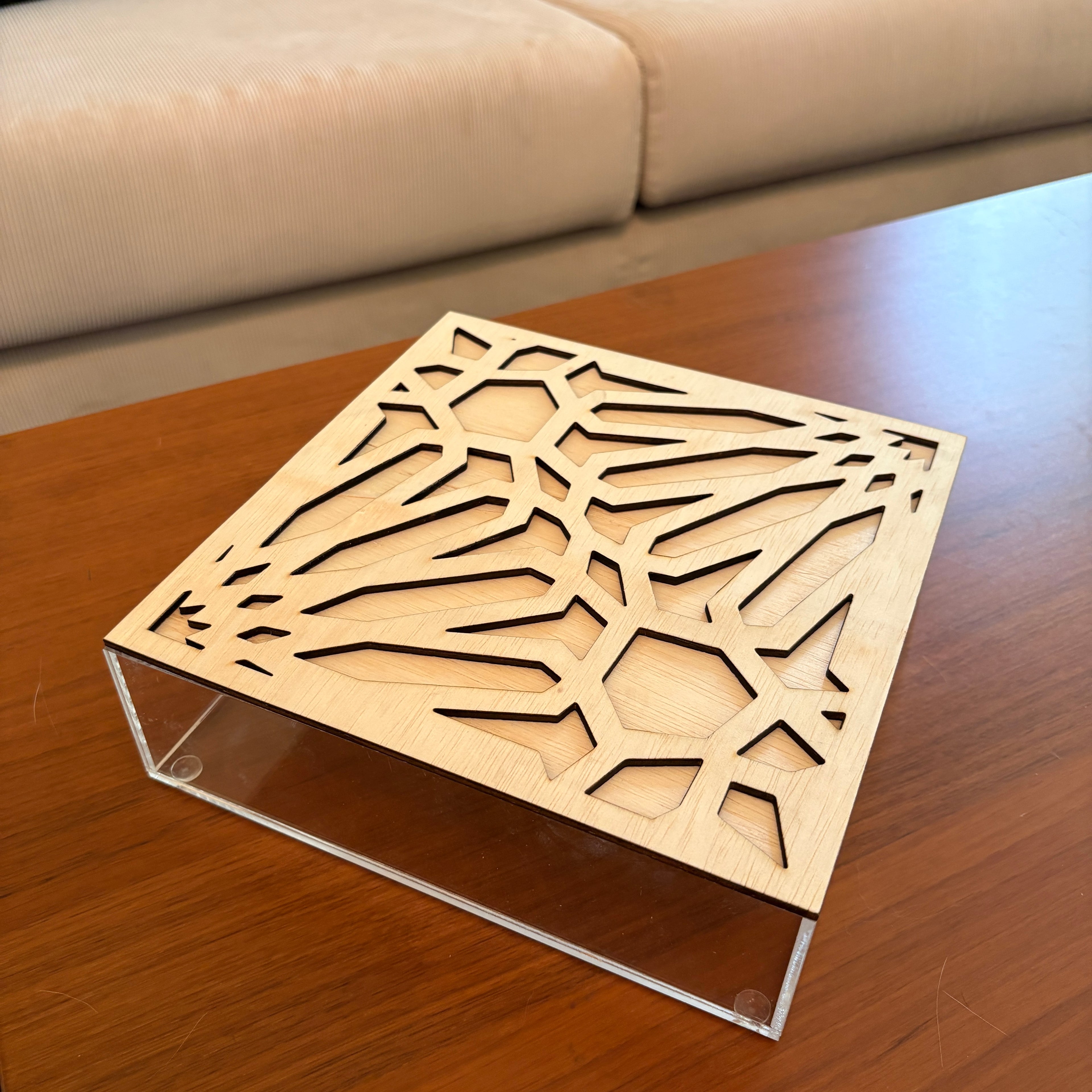 Mashrabiya Box - Wood