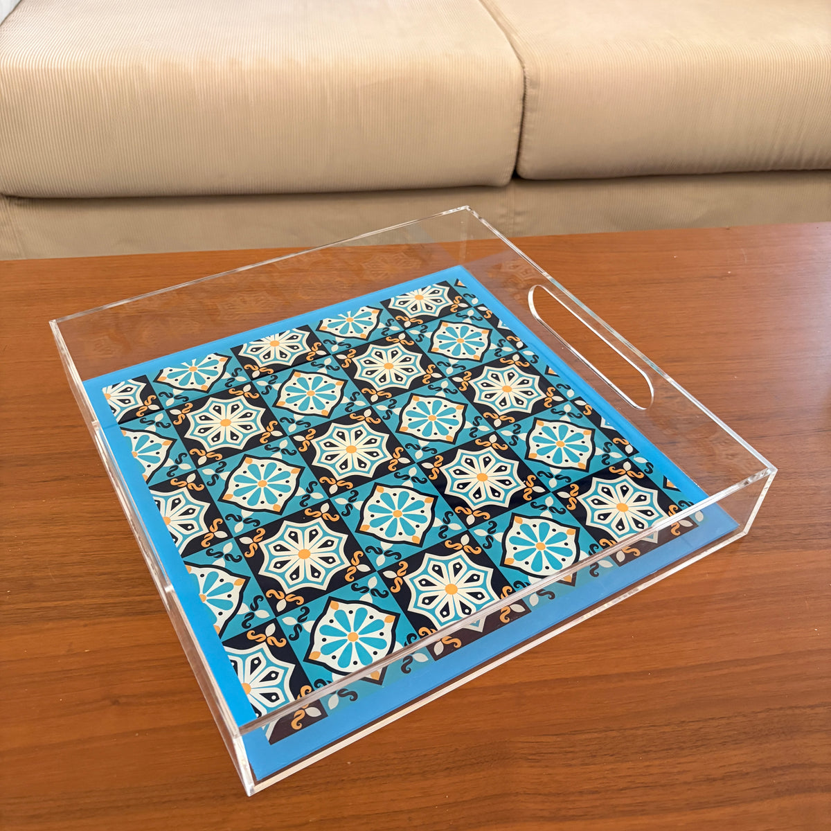 Mosaic Square Tray