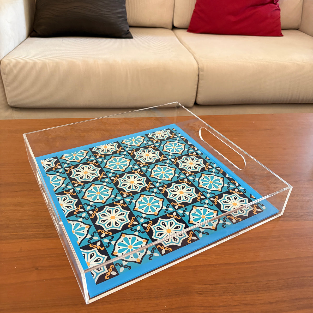 Mosaic Square Tray