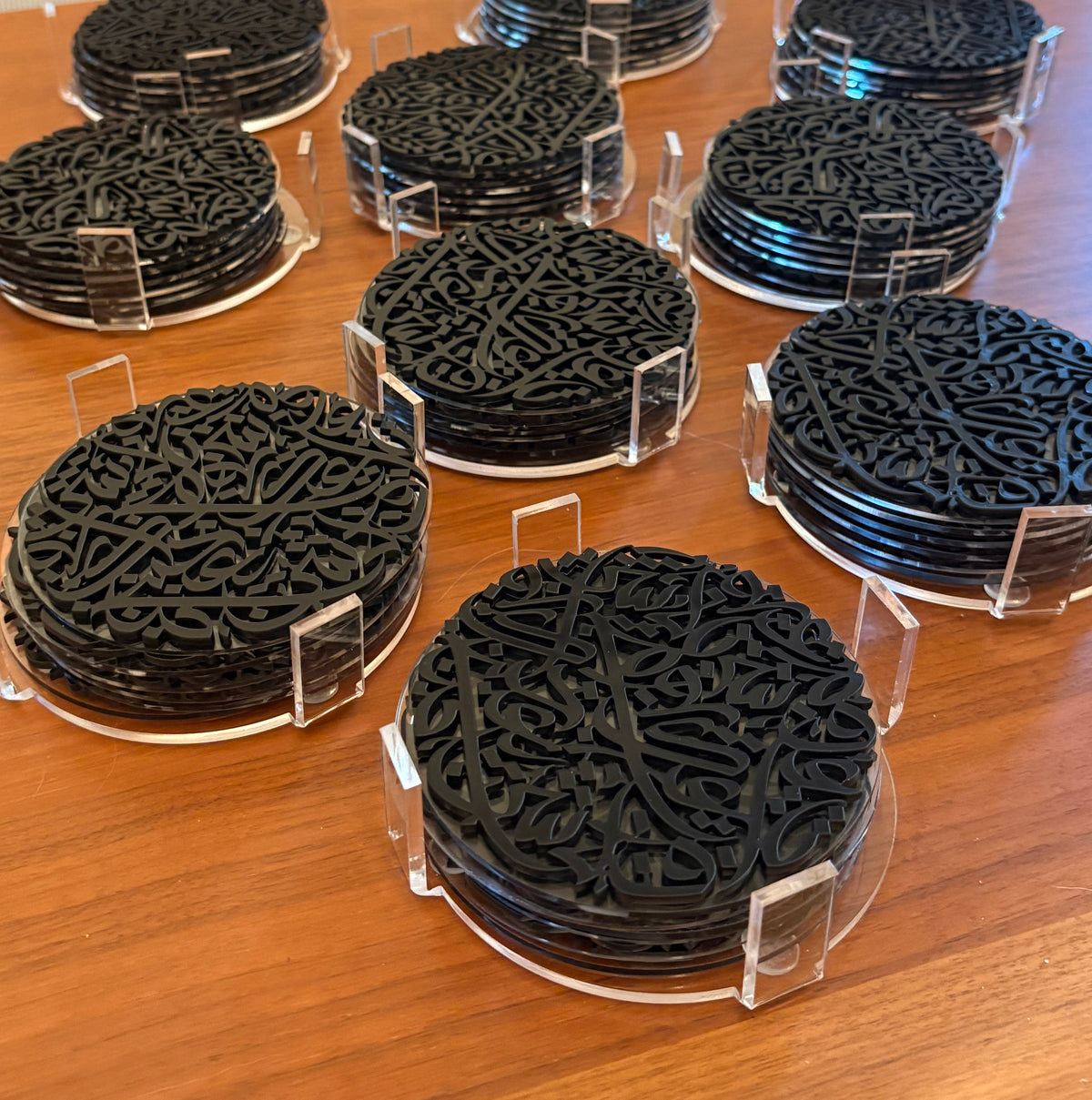 Huroof Set of Coasters