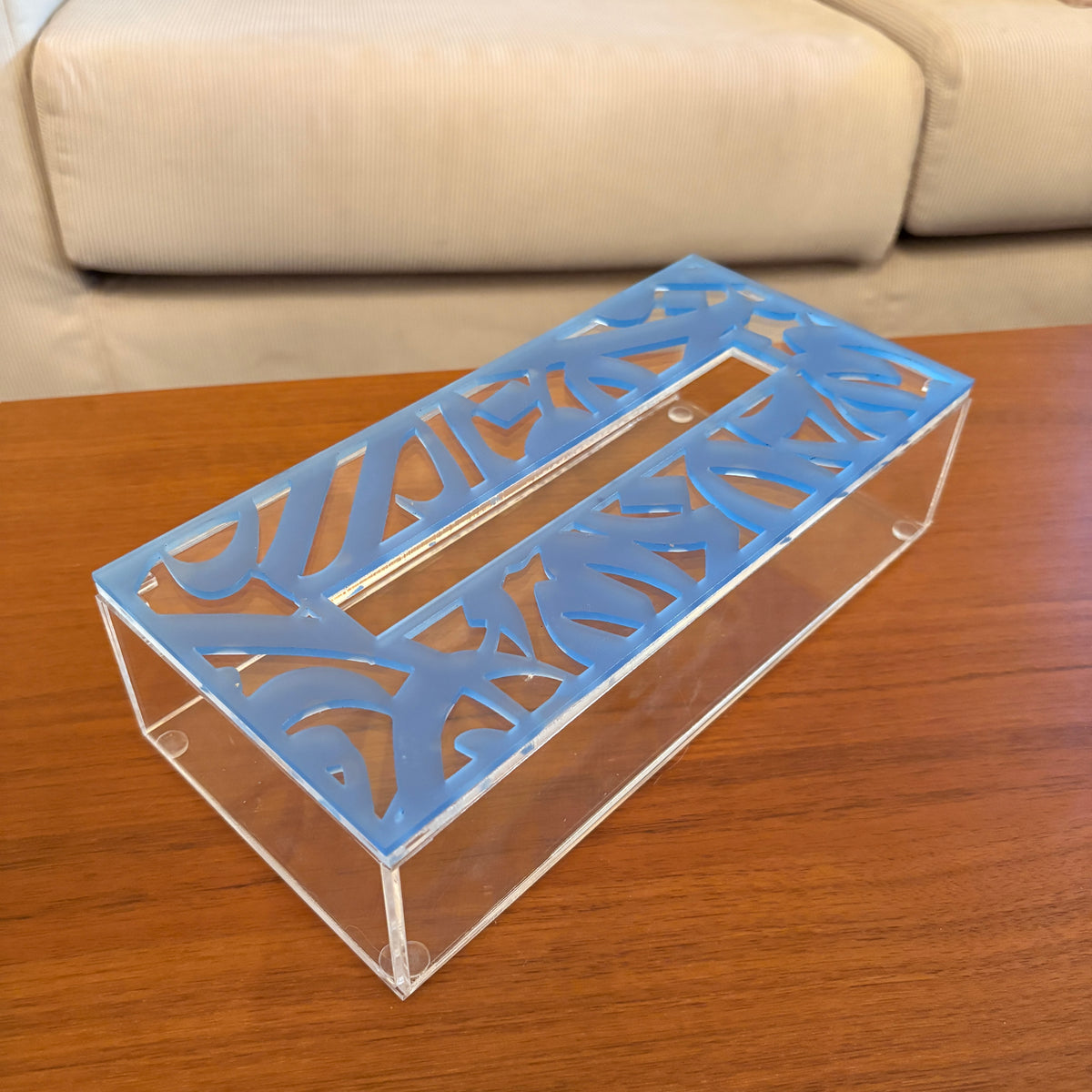 Huroof Tissue Box