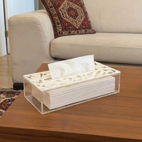 Huroof Tissue Box