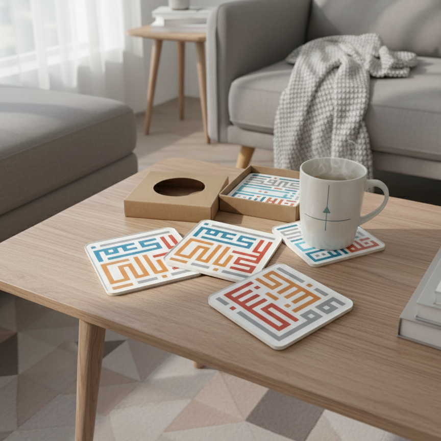 Aghani Feyrouz - Set of 6 Coasters
