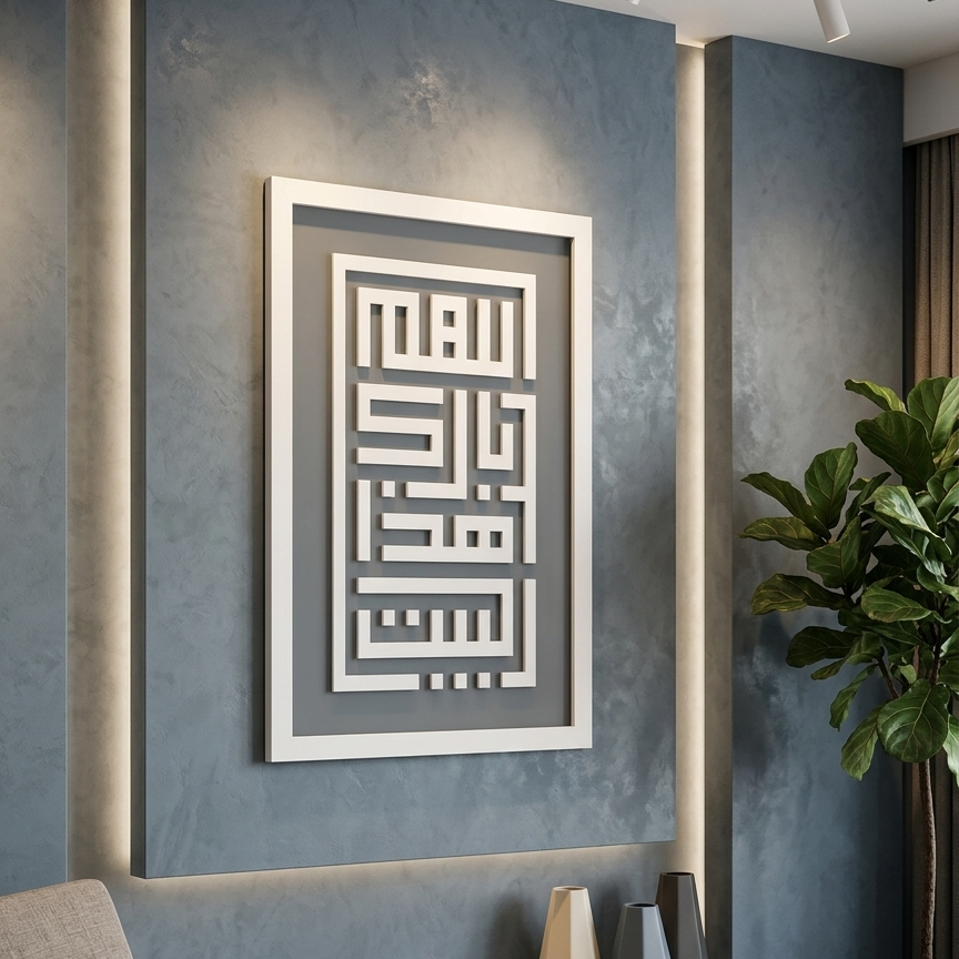 The Kufic Blessings Frame