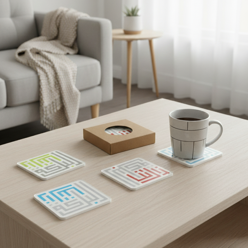 Zaretna Al Barake - Set of 6 Coasters