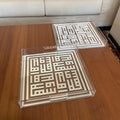 Square Ahla w Sahla Tray