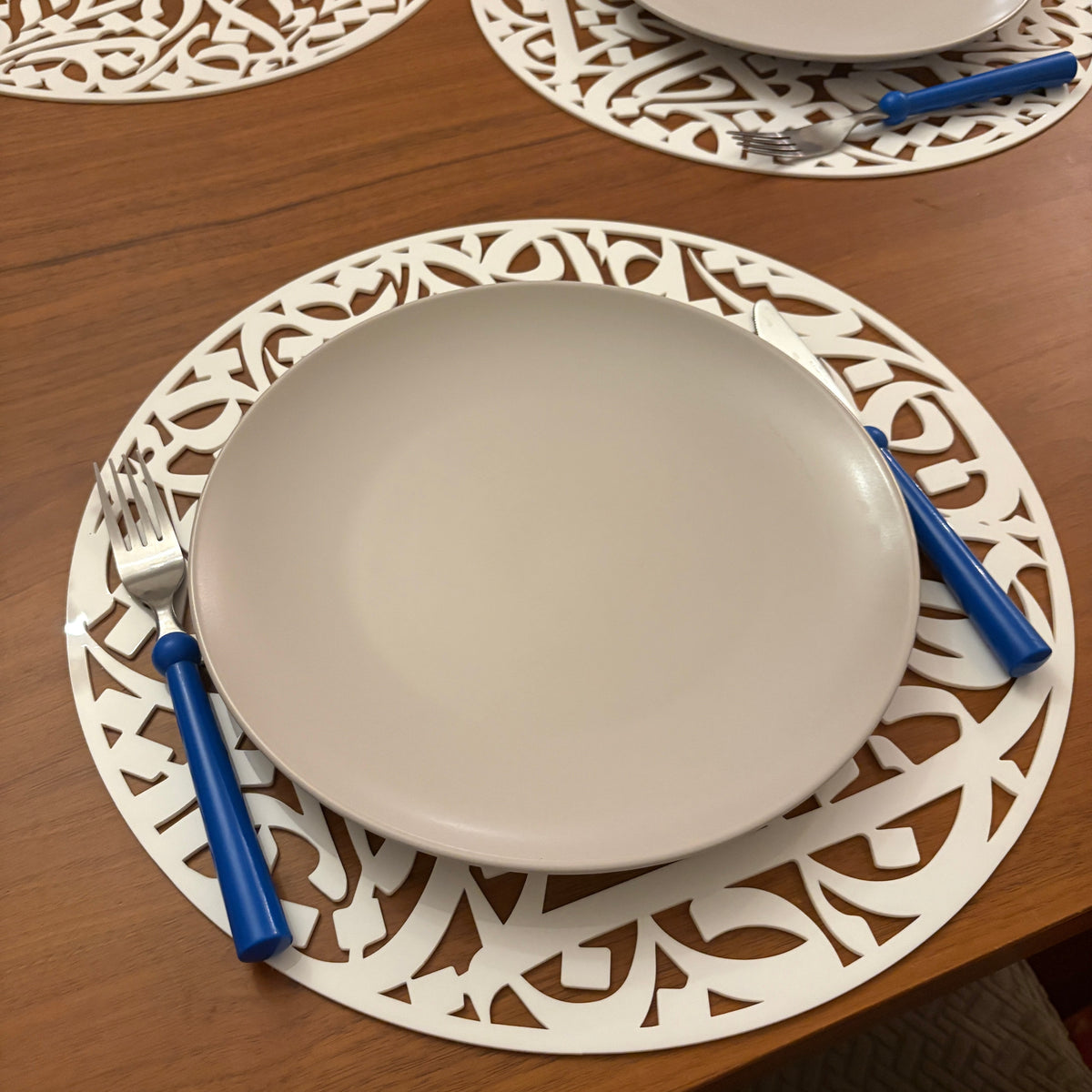 Set of Huroof Plexi Placemats
