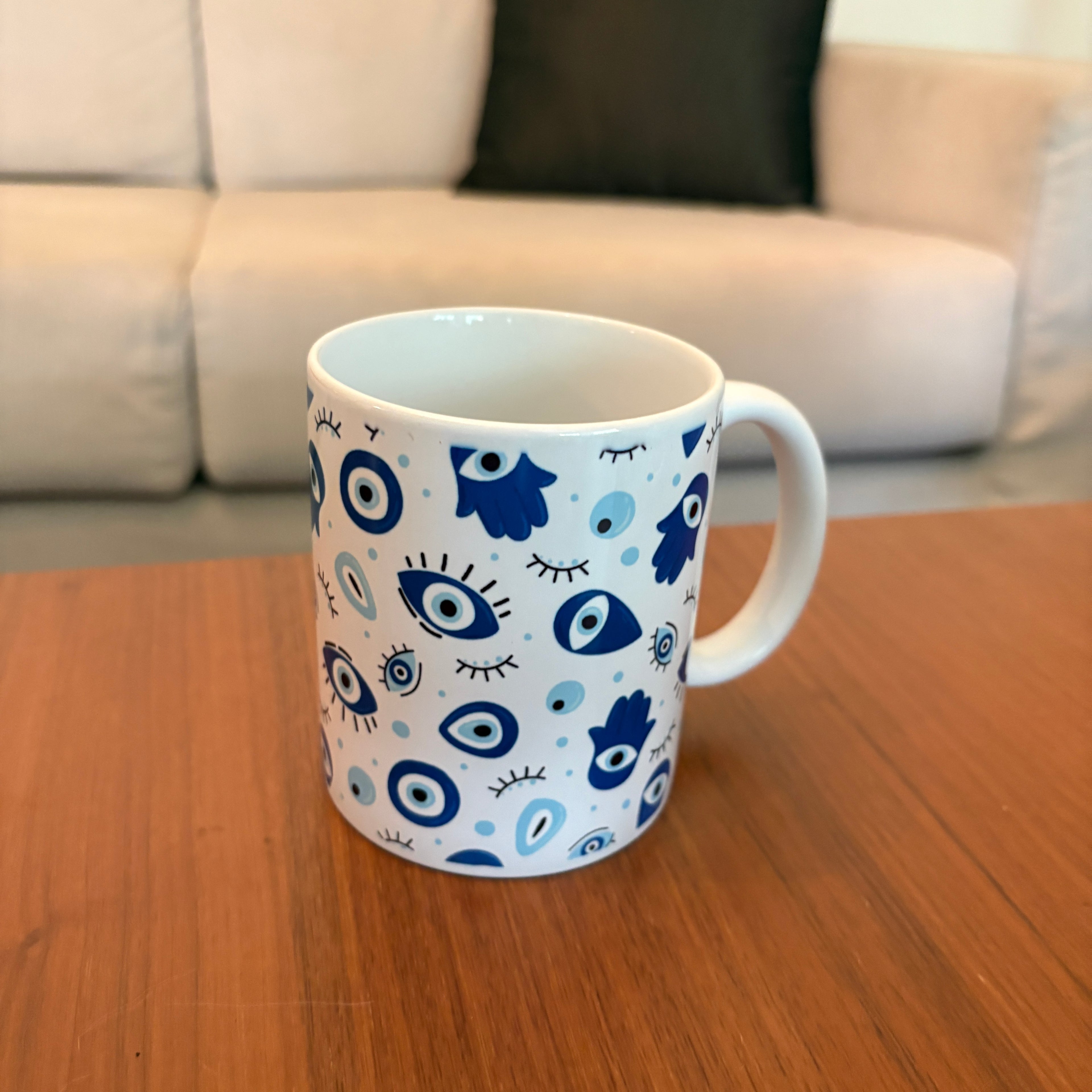 Evil Eye Ceramic Mug