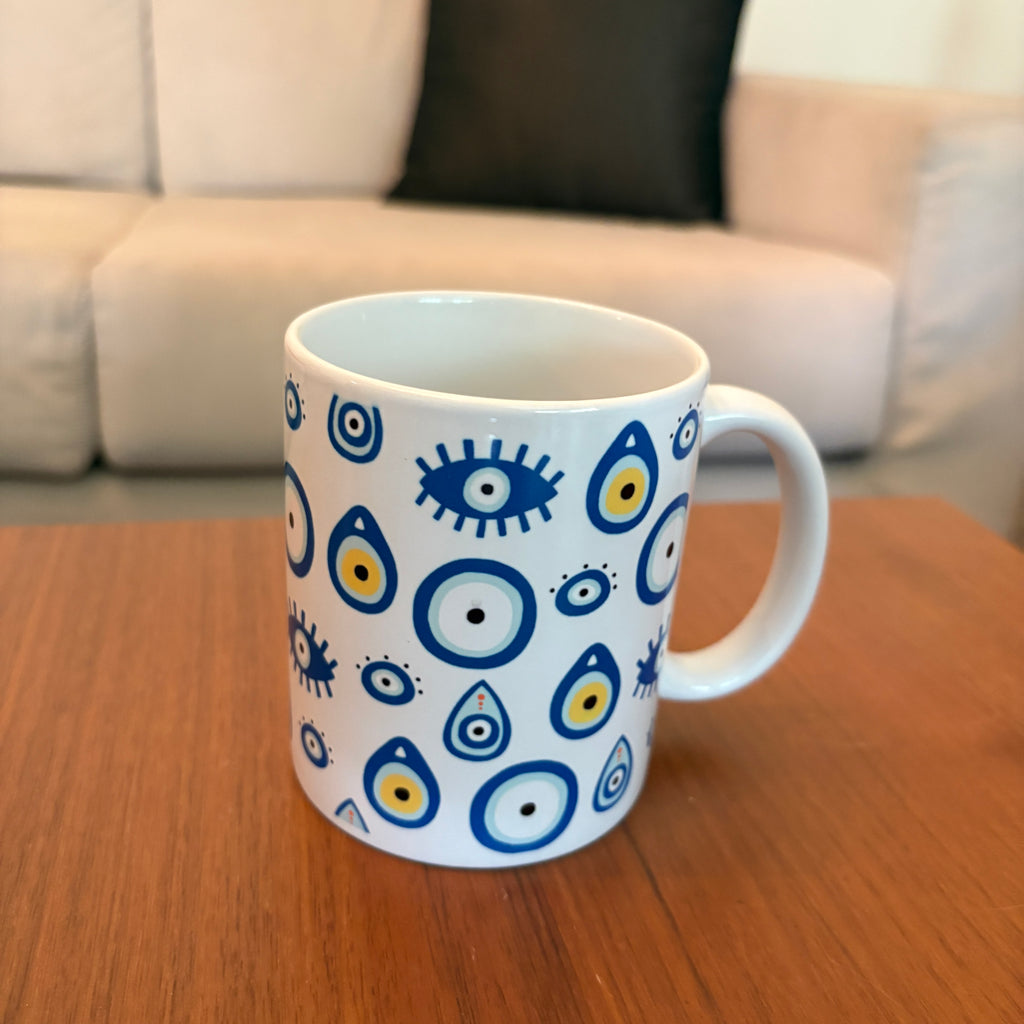 Evil Eye Ceramic Mug