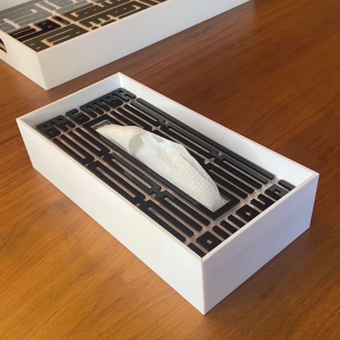 Arabesque Tissue Box