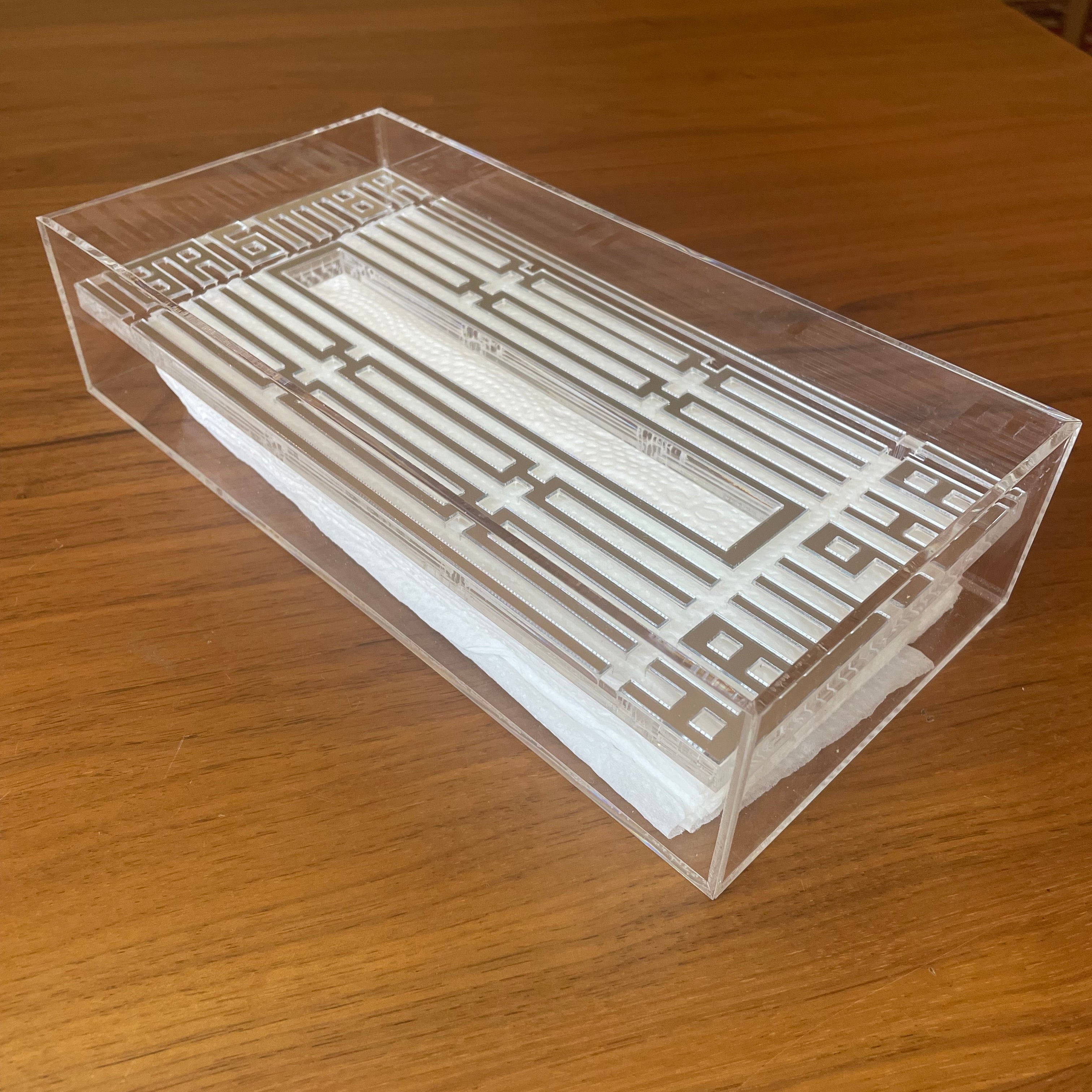 Arabesque Tissue Box