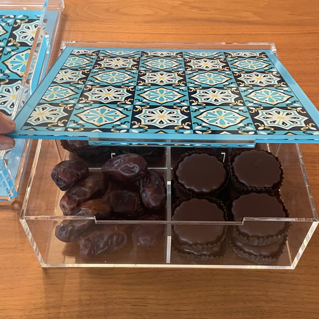Mosaic Square Box
