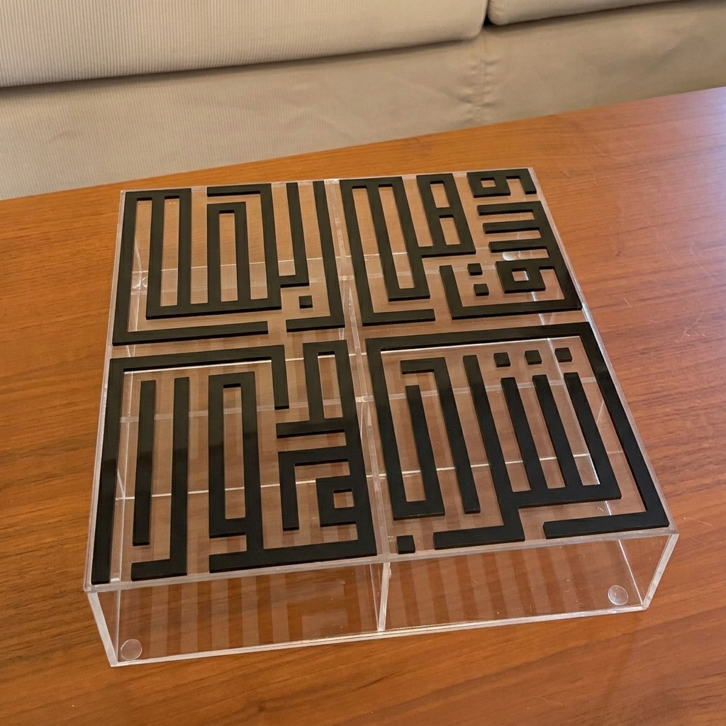“Wa Sakahum Rabbahum Sharaban Tahura” Tea Box